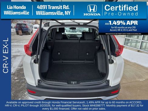 Certified 2021 Honda CR-V EX-L image 22