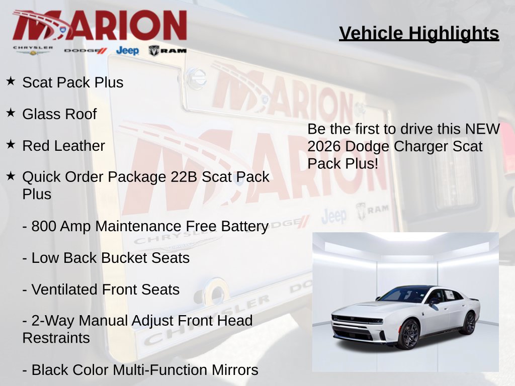 New 2026 Dodge Charger Scat Pack AWD/4WD image 5