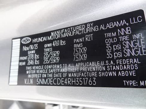 Used 2024 Hyundai Tucson Limited AWD/4WD image 51