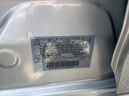 Used 2025 Nissan Versa SV w/ Trunk Package FWD image 17