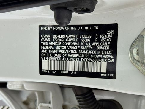 Used 2020 Honda Civic Sport image 38