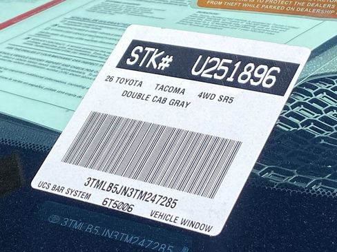 Certified 2026 Toyota Tacoma SR5 image 35