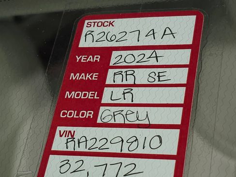Certified 2024 Land Rover Range Rover SE AWD/4WD image 45