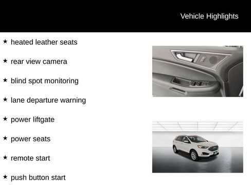 Certified 2022 Ford Edge SEL w/ Convenience Package image 11