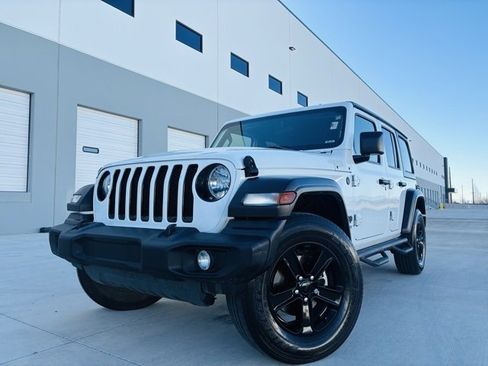 Used 2022 Jeep Wrangler Unlimited Sport image 1