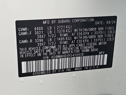 Used 2024 Subaru Ascent Onyx Edition image 41