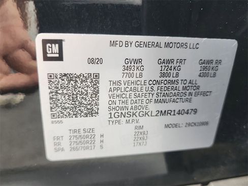 Used 2021 Chevrolet Suburban High Country w/ Premium Package image 35