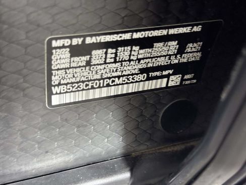 Used 2023 BMW iX xDrive50 w/ BMW I Signature Blue Package AWD/4WD image 16