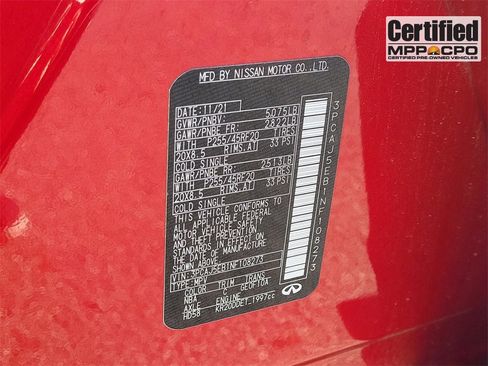 Used 2022 INFINITI QX50 Sensory image 28