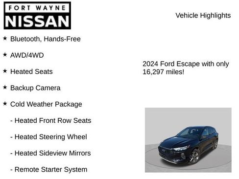 Used 2024 Ford Escape ST-Line w/ Tech Pack #1 AWD/4WD image 7