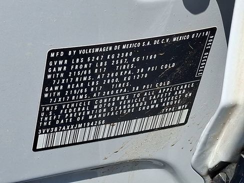 Used 2018 Volkswagen Tiguan S FWD image 23