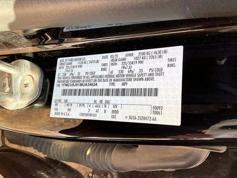 Used 2021 Ford Escape Titanium w/ Titanium Elite Package image 5