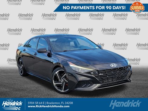 Used 2023 Hyundai Elantra N Line w/ Cargo Package FWD image 1