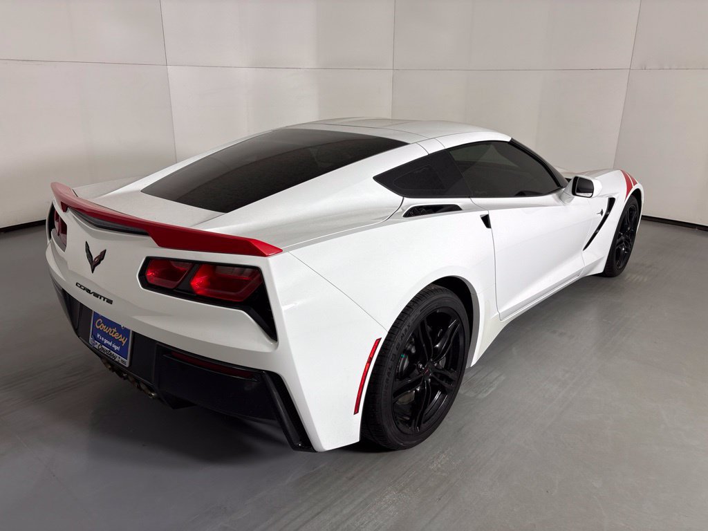Certified 2017 Chevrolet Corvette Stingray Coupe w/ Carbon Flash Badge Package RWD image 10