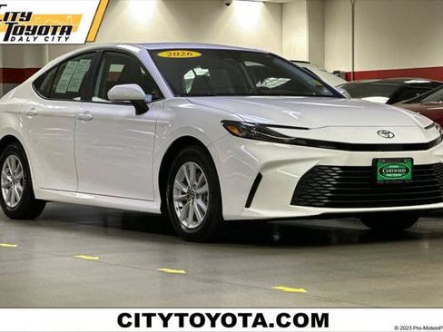 Certified 2026 Toyota Camry LE FWD image 1