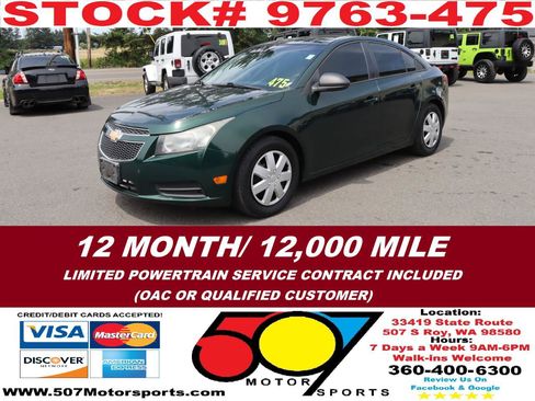 Used 2014 Chevrolet Cruze LS FWD image 3