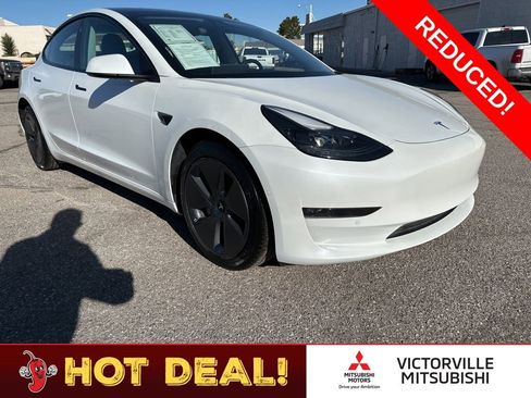 Used 2021 Tesla Model 3 Long Range AWD/4WD image 1