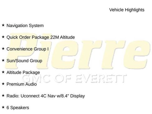 Used 2023 Jeep Renegade Altitude w/ Sun/Sound Group AWD/4WD image 3