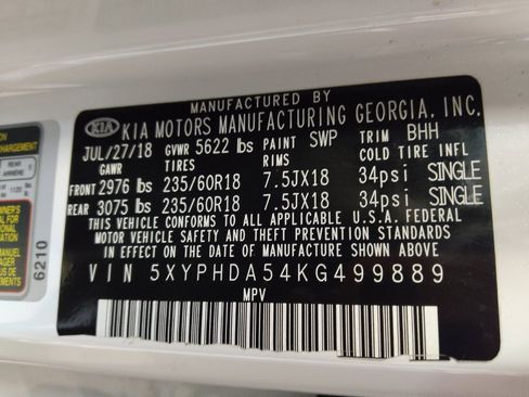 Used 2019 Kia Sorento EX AWD/4WD image 33