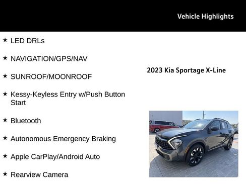 Used 2023 Kia Sportage X-Line w/ X-Line Premium Package AWD/4WD image 27