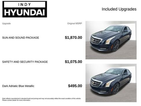 Used 2015 Cadillac ATS Luxury w/ Sun And Sound Package RWD image 4