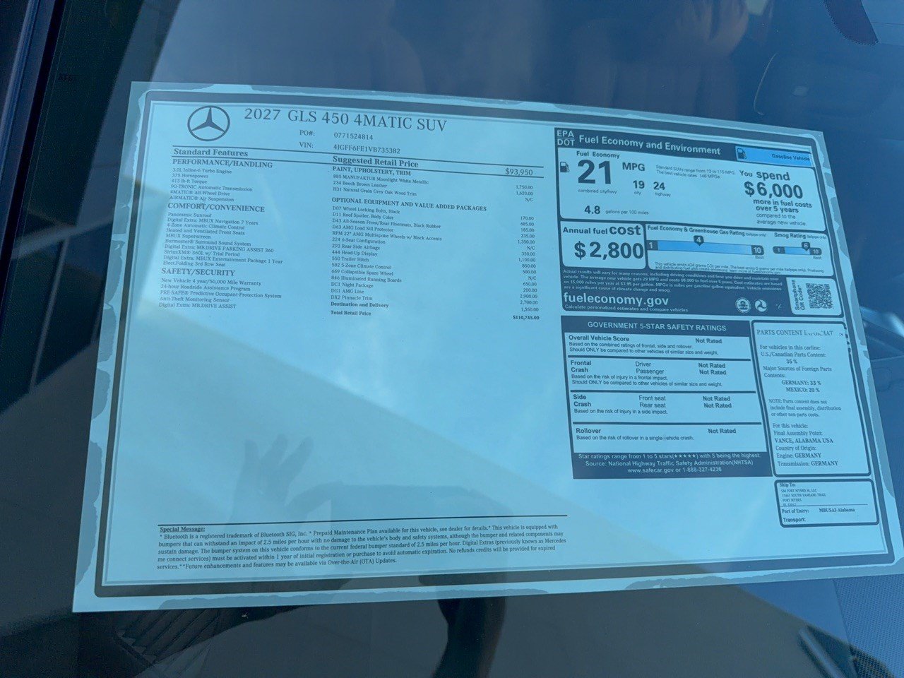 New 2027 Mercedes-Benz GLS 450 4MATIC image 33