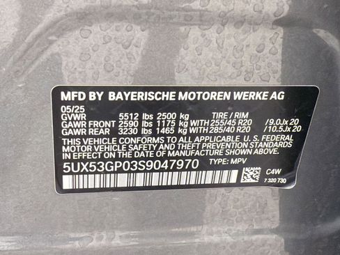 Used 2025 BMW X3 xDrive30i w/ Premium Package image 18