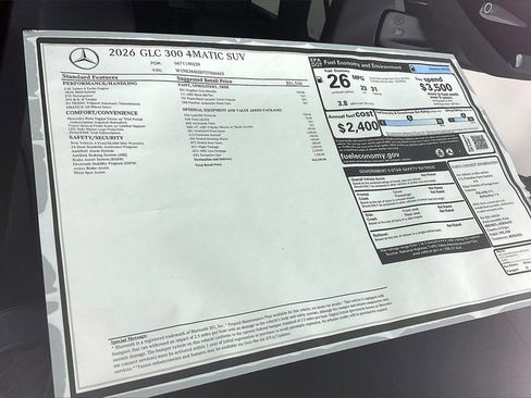 New 2026 Mercedes-Benz GLC 300 4MATIC image 13