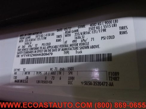 Used 2017 Ford Transit 250 130 Low Roof w/ Exterior Upgrade Package image 26