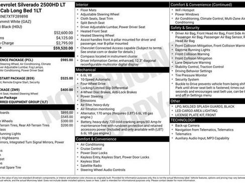 New 2026 Chevrolet Silverado 2500 LT w/ Convenience Package AWD/4WD image 2