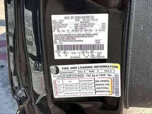 Used 2012 Ford F150 XLT w/ XLT Chrome Pkg image 33