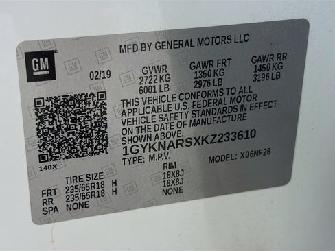 Used 2019 Cadillac XT5 FWD image 34