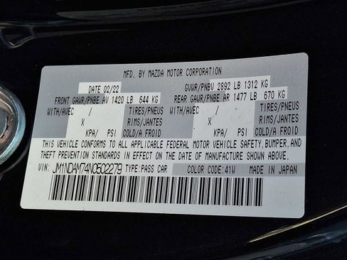 Used 2022 MAZDA MX-5 Miata RF Grand Touring image 22