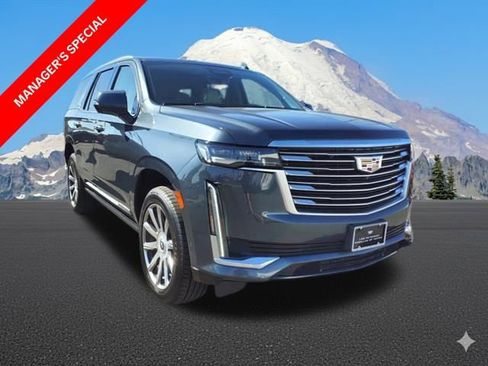 Used 2021 Cadillac Escalade Premium Luxury Platinum image 3