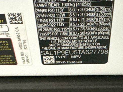 New 2026 Land Rover Range Rover Sport Dynamic SE AWD/4WD image 32