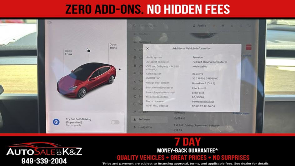 Used 2018 Tesla Model 3 Long Range RWD image 16