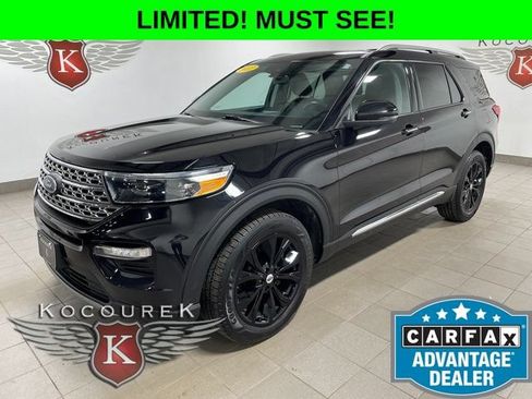Used 2022 Ford Explorer Limited w/ Class IV Trailer Tow Package AWD/4WD image 3