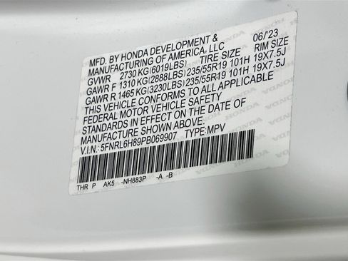 Used 2023 Honda Odyssey Touring image 32