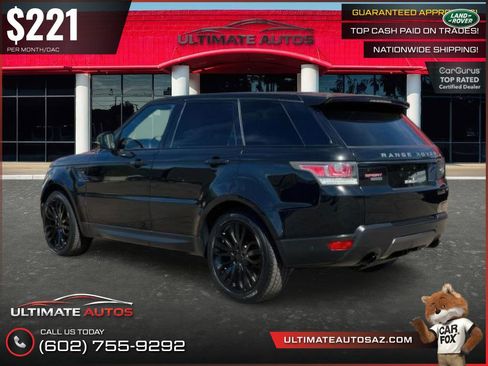 Used 2016 Land Rover Range Rover Sport Supercharged AWD/4WD image 4