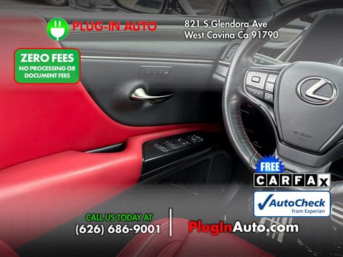 Used 2021 Lexus ES 350 F Sport w/ Accessory Package 2 FWD image 16
