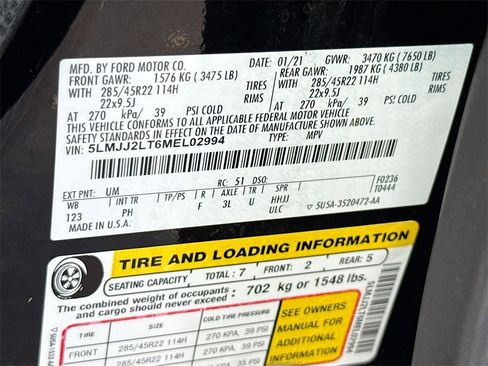 Used 2021 Lincoln Navigator Reserve image 37