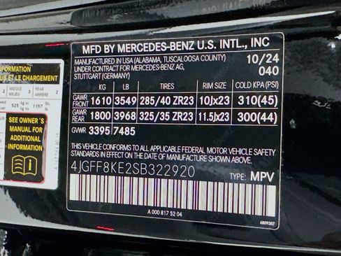 Certified 2025 Mercedes-Benz GLS 63 AMG 4MATIC image 26