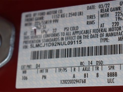 Used 2022 Lincoln Corsair AWD w/ Premium Package image 41