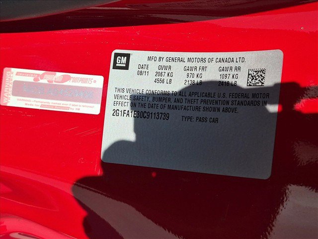 Used 2012 Chevrolet Camaro LS RWD image 15
