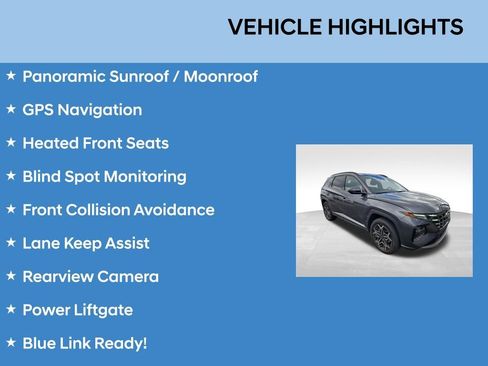 Used 2023 Hyundai Tucson N Line AWD/4WD image 3