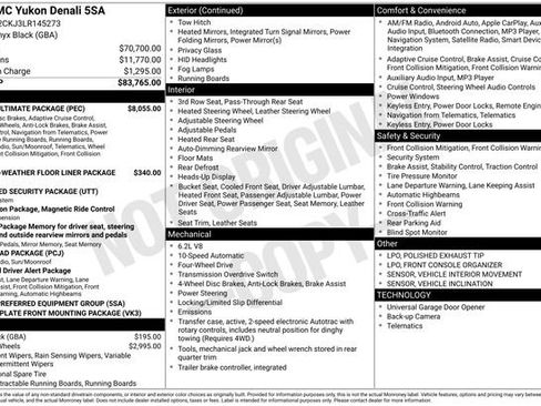 Used 2020 GMC Yukon Denali w/ Denali Ultimate Package image 27