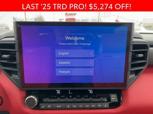 New 2025 Toyota Tundra TRD Pro AWD/4WD image 12