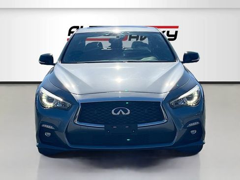 Used 2018 INFINITI Q50 Red Sport 400 w/ Cargo Package (L95) RWD image 2