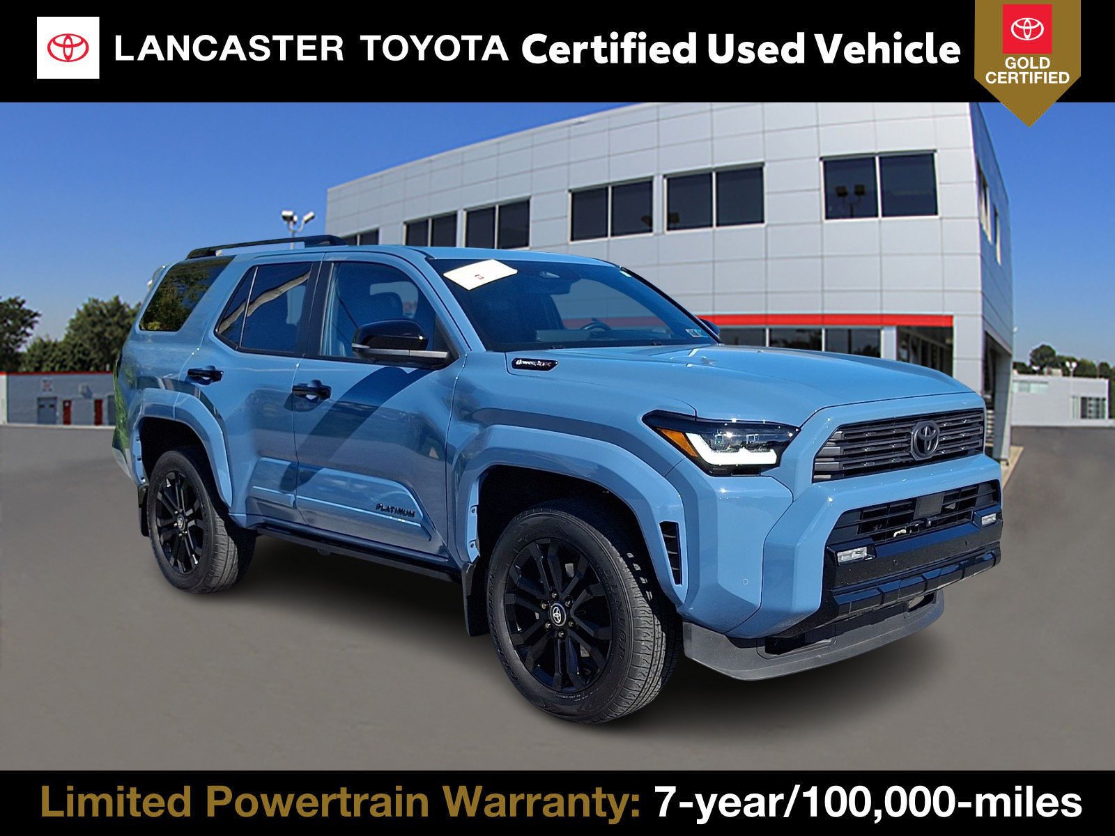 Certified 2025 Toyota 4Runner Platinum AWD/4WD image 1