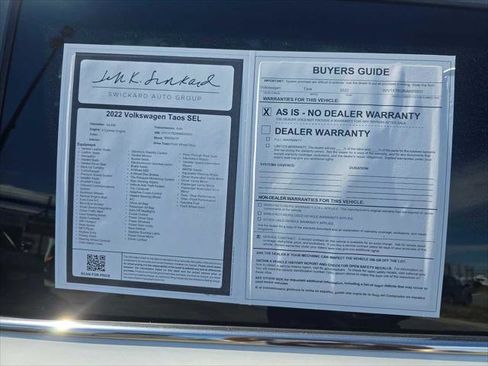 Used 2022 Volkswagen Taos SEL w/ Panoramic Sunroof Package image 18